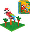 Parrot from Deluxebase. Jungle Themed 3D Puzzle Mini Blocks Building Toys, Easy to Use Mini Bricks Parrot Puzzle. Great Animal Toys, Educational T...