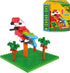 Parrot from Deluxebase. Jungle Themed 3D Puzzle Mini Blocks Building Toys, Easy to Use Mini Bricks Parrot Puzzle. Great Animal Toys, Educational T...