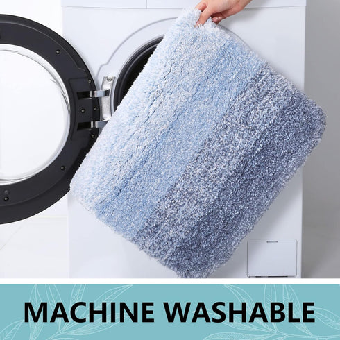 Arotive Bathroom Rugs Bath Mat, Shaggy Soft and Absorbent Microfiber Bath Rugs, Thick Plush Bath Carpet, Non Slip Machine Wash Dry Bath Mats for B...