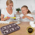 Donut Pan by Dohnuts - Premium 6 Cup Non-Stick Mini Doughnut and Bagel maker – for Healthier Homemade Baked Cakes...