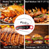 Oven Safe Food Thermometer for Cooking with 2 Probes, Instant Read Digital Grill Thermometer for Kitchen BBQ Candy Oil Deep Fry...