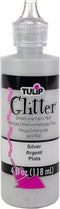 Tulip Puff Paint Glitter Silver, Great for Handmade Gifts and Décor Crafts, 4 fl. oz....