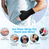 DR. MUSCLE'S Upgraded Hand Ice Pack Glove for Injuries, Wrist Ice Pack Wrap for Carpal Tunnel Relief, More Gel Filling Hot & Cold Therapy Pack for...