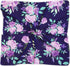 Newborn Swaddle Blanket with Beanie Set,Soft Stretchy Blanket for 0-3 Months Baby Boys and Girls(Purple Flower)...