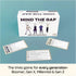 Mind The Gap Just The Questions, Expansion Pack with 1000 New Questions for All Generations + 50 New Challenge Cards...