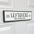 Thanksgiving Wood Signs (Medium - Wood And Metal, Leftovers Are For Quitters)...