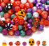 450+ Pieces Halloween Beads Making Kit,Enamel Halloween Charms Pendant Assorted Halloween Beads Jewelry Making Pumpkin Witch Hat Black Cat Spider ...