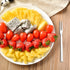 16-piece Stainless Steel 2-Tines Forks, Small Fruit Forks...