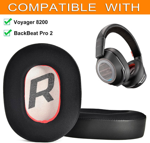 Voyager 8200 Cooling Gel Ear Pads Replacement Cover Cushions Compatible with Plantronics BackBeat Pro 2, Voyager 8200 UC Headphones,High-Density N...