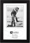 Malden International Designs Black Concept Wood Picture Frame, 4x6, Black...