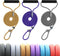 3Pcs Slip Lead Dog Leash, 7FT Slip Leash for Puppy Training, Slip Leads for Dogs with Padded Handle, Strong Nylon Rope Leash, 1/4" Adjustable Wais...