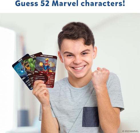 Skillmatics Collectible Card Game - Guess in 10 Marvel, Perfect for Boys, Girls, Teens, Adults Who Love Board Games, Toys, Avengers, Spiderman, Ir...