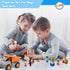 8 Toy Figures & Playsets, 2 Inch Play Peoples Set, Early Development Family Figurines for Kids, Pretend Play Toys for Children 3+ (23Pcs)...