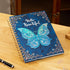 Spiral Notebook Journal-Journal for Women-College Ruled Journals for Writing-B5 3D Butterfly Embossed Hardcover Notebooks -192 Pages Lined Paper f...