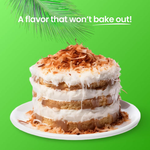 LorAnn Oils Coconut Bakery Emulsion: True Essence, Ideal for Boosting Fruit Tones in Cakes, Cookies & Desserts, Gluten-Free, Keto-Friendly, Extrac...