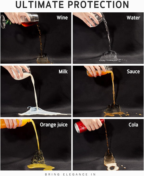 Syntus 3 Pack Server Aprons with 3 Pockets, Waterdrop Resistant Waitress Waiter Waist Apron, 11.5-inch Black...