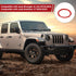 RT-TCZ for Wrangler JL Dash Air Vents Cover Trim Stickers Red for Jeep Wrangler JL JLU Gladiator JT 2018-2023 Red Interior Accessories 4pcs...