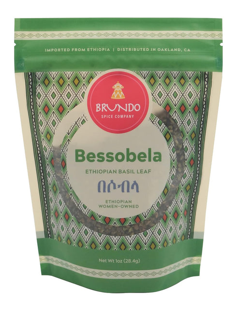 Bessobela | Authentic Ethiopian Sacred Basil | Hand Picked and Processed | Harvested in and Imported from Ethiopia | Non-GMO | Organic | No preser...
