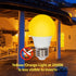 Simba Lighting LED Bug Non-Attracting Yellow Bulb 5W 40W Equivalent (4 Pack), Great for Outdoor Porch Light, Patio, Security, Night Light, Amber W...