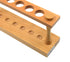 EISCO Wooden Test Tube Rack - Accommodates 6 Tubes, up to 22mm - 9.75" Wide - Premium Polished Wood Construction...