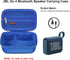 Carrying Case for JBL Go 3 / JBL Go 4 Portable Bluetooth Speaker, Waterproof Dustproof Speaker Storage Holder, Wireless Compact Speaker Travel Pro...