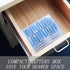 PNGKNYOCN Battery Storage Box,AA Batteries Portable Organizer Box Holds 48 AA Batteries,Insulative Plastic Clear Color...