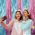 KatchOn, XtraLarge Pink and Blue Streamers - 3.2 x 8 Ft, Pack of 2 | Pink and Blue Streamers for Gender Reveal Decorations | Streamer Backdrop for...