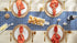DII Lattice Tabletop Collection, Table Runner, 14x108, Nautical Blue...