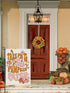 Thanksgiving Garden Flags 12x18 inch Double Sided, Seasonal Fall Take ME to The Pumpkin Patch Decorations, Small Autumn Decor for Yard Outside Out...