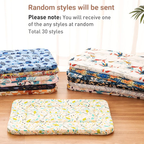 Magic Dog Random Color X-Small Dog Bed Dog Crate Bed Crate Pad, Super Soft Pancake Style Dog Bed Mat Kennel Pad for Dogs, Ideal for Pet Beds Machi...