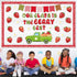 Strawberry Bulletin Board Decorations Set Red Plaid Strawberry Flower Daisy Bulletin Boards Decoration Summer Classroom Strawberry Paper Cutouts f...