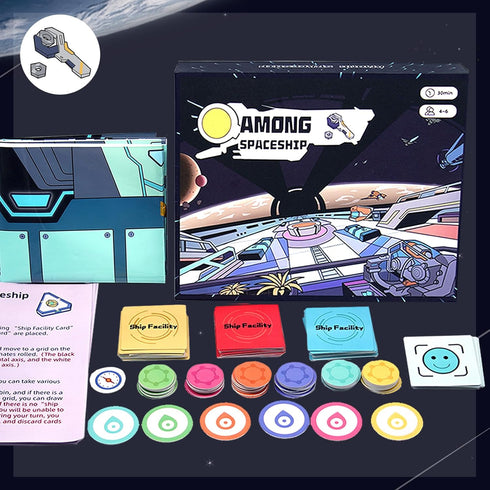 Galactic Strategy Board Game: Showcase Your Disguises and Skills for 4-6 Players – Ideal for Teens and Adults....