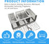 Universal Dishwasher Cutlery Basket, Dishwasher Utensil Basket for utensils Compatible with most brands- Bosch, Siemens...