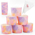 Fairy Dust Mermaid Cupcake Liners Wrappers 25 Count 4.5 oz Each 2-12inch Disposable Piping Bags Party Baby Shower Oven Safe Greaseproof Baking Cup...
