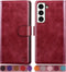 SUANPOT for Samsung Galaxy S22 with RFID Blocking Leather Wallet case Credit Card Holder,Flip Folio Book Phone case Shockproof Cover Women Men for...