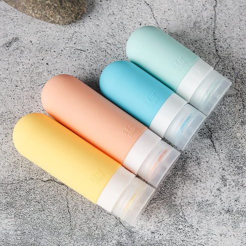 16 Pack Travel Bottles Set - TSA Approved Leak Proof Silicone Squeezable Containers for Toiletries, Conditioner, Shampoo, Lotion & Body Wash Acces...