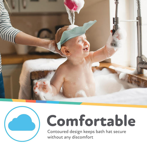 Nuby Bath Hat - Baby Essentials - Baby Bath Accessories - Pink...