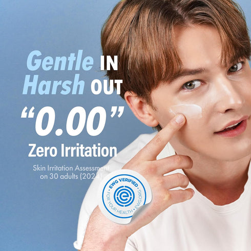 DASHU Boy Blue Sedum Lotion | Korean Day & Night Face Lotion Barrier Repair Moisturizer w/ 8 Hyaluronic Acids | Hydrating Lotion for Men 5.07 fl o...