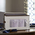Household Essentials Stemware Storage Box, Windowed Storage with Lid, 12 Storage Compartments, Double Handles, Perfect for Storing Special Occasio...