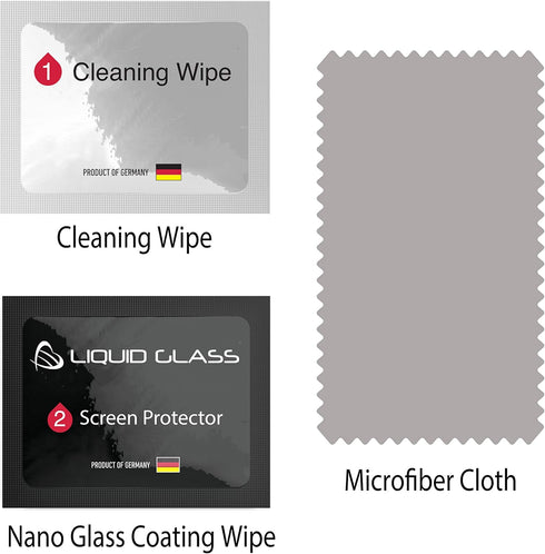 CRYSTAL VIEW Liquid Glass Screen Protector for Apple Watch All Series...
