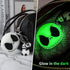 Compatible with Apple Airpods 2nd / 1st Generation Case Cover with Cleaner Kit and Cute Panda Keychain, 3D Luminous Airpod Case Funny Anime Cool S...