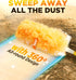 Super Efficient Duster Kit with 12 Duster Refills & 1 Handle, Multisurface 360° Dusters with 4X Microfibers, Unscented Disposable Dusters for Clea...