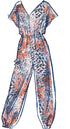 McCall's Girls' Romper and Jumpsuits Sewing Pattern Kit, Design Code M8317, Sizes 7-8-10-12-14-16, Multicolor...