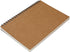 TWONE 3 Packs Soft Cover Notebook with Lined Paper Brown Spiral Notebooks with 100 Ruled Pages 50 Sheets Memo Notepads for Home School Travel, 8.2...