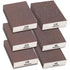 Tnisesm 6Pcs Sanding Blocks 60/80/120/180/220 Grits Sanding Sponge,for Drywall Wood Metal Washable & Reusable Sandpaper BlocksWashable and Reusabl...
