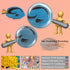 Mini Sea Creatures Toys for kids Pacific Ocean Animals Figures Marine Animal Toys 2-4 Inch Cake Topper Educational School Project for Kids Toddler...