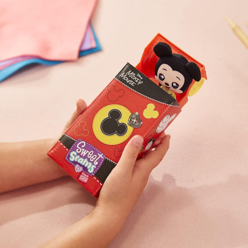 SWEET SEAMS 6" Soft Rag Doll Amazon Exclusive Bundle Pack – 2pc Toy | Classic Minnie Mouse Doll and Bedtime Playset Plus Classic Mickey Mouse and ...