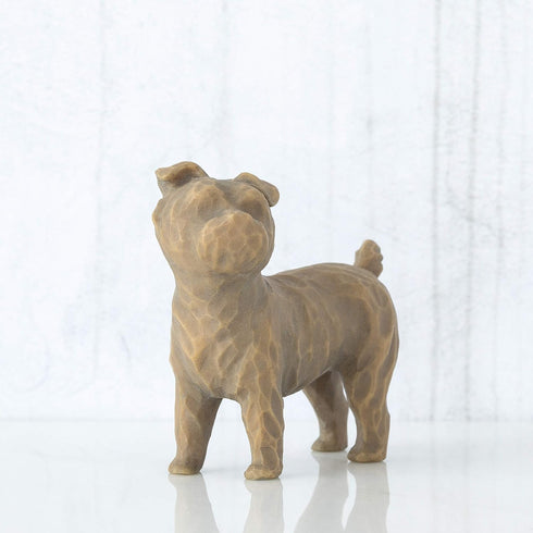 Willow Tree Love My Dog (Small, Standing), Sculpted Hand-Painted Figure...