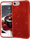 MATEPROX Compatible with iPhone Se case,iPhone 8 case,iPhone 7 Glitter Bling Sparkle Cute Girls Women Protective Christmas Case for iPhone 7/8/SE ...