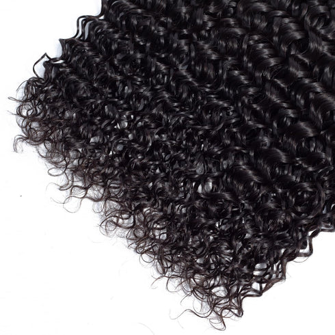 Water Wave Bundles Human Hair Water Curly Wave Human Hair Bundles 14 inch 1 Bundle Wet and Wavy Human Hair Weave Bundles Brazilian Unprocessed Vir...